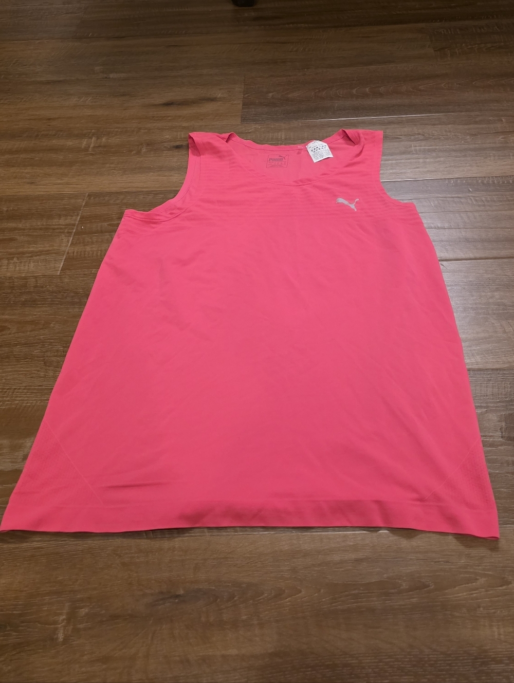 PUMA Women's Velocity Running Tank Top Hot Pink Size Large